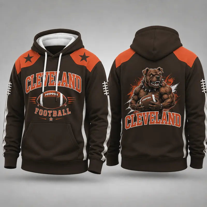 🏈Hot Sale 50% OFF-32 City Styles Vintage Football Hoodie – Classic American Sports Collection
