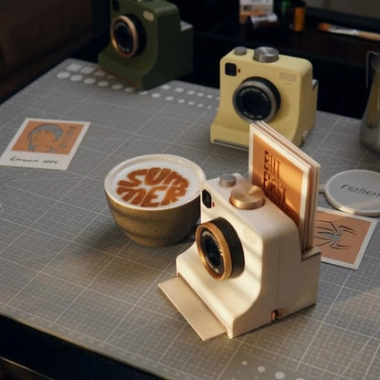 ☕Hot Sale 50% OFF📸 One-Touch Latte Art Camera – 3D Coffee Stencil Printer Kit for Custom Drink Designs ✨
