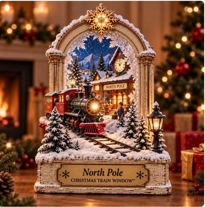 ✨ Holiday Glow Window – 3 Enchanted Christmas Scenes ✨