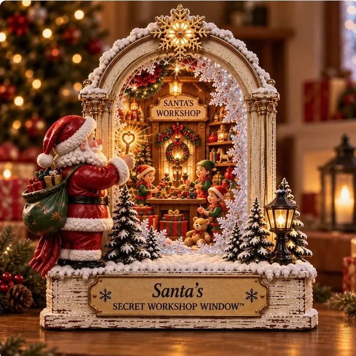 ✨ Holiday Glow Window – 3 Enchanted Christmas Scenes ✨