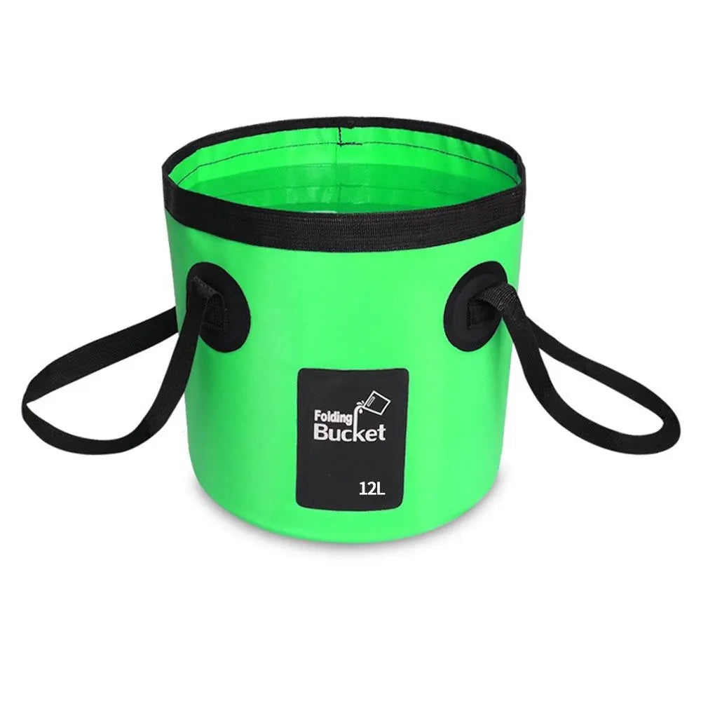 Portable Foldable Water Bucket - Perfect for Fishing, Camping, Traveling!!