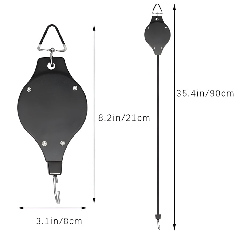 🌳Garden Plant Pulley Set for Hanging Baskets, Pots & Bird Feeders