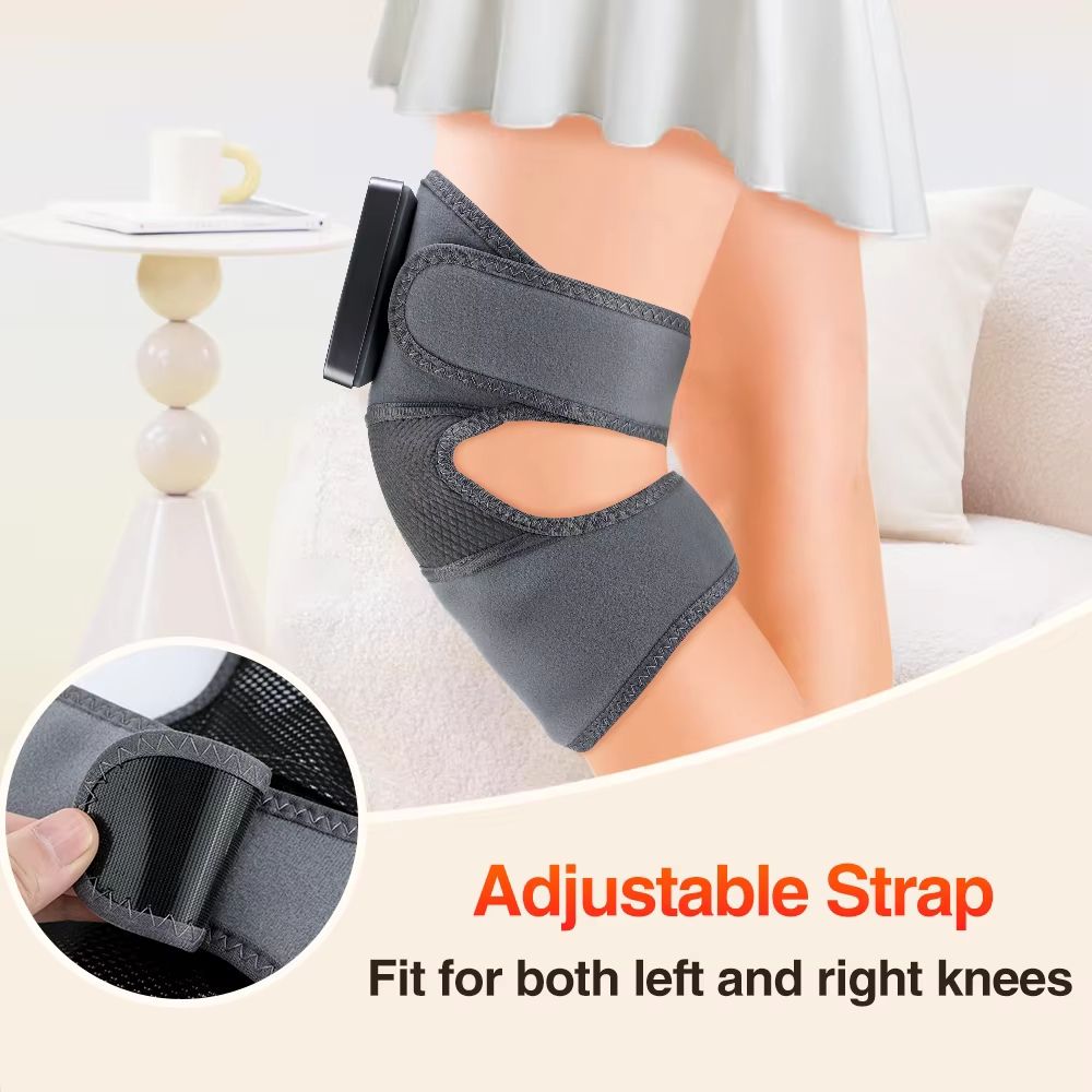 🔥Last Day 50% OFF🎁 - Cordless Heated Knee Massager – 3 Vibration Modes & 5 Heat Levels