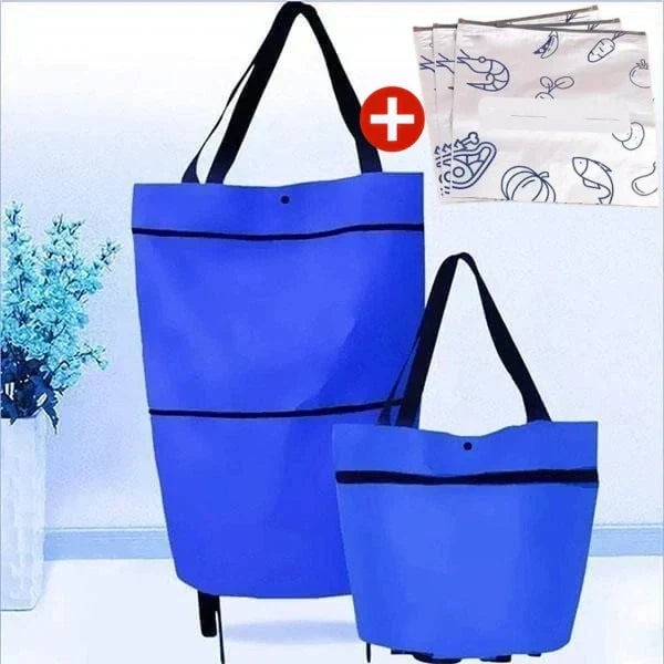 🏆Last Day Special Price ￡9.99!!💞Foldable 2-in-1 Shopping Bag