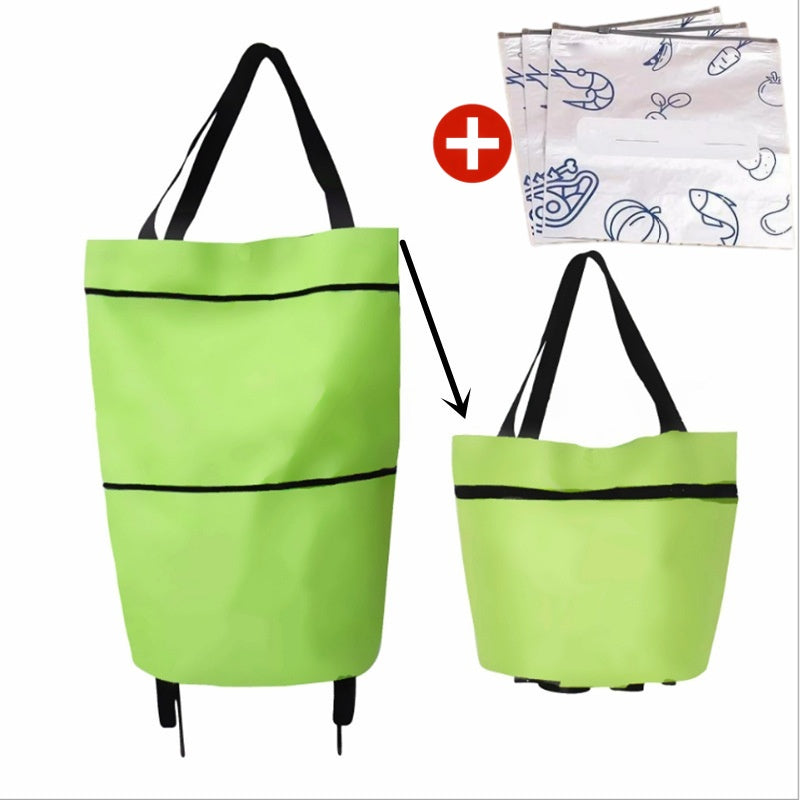 🏆Last Day Special Price ￡9.99!!💞Foldable 2-in-1 Shopping Bag