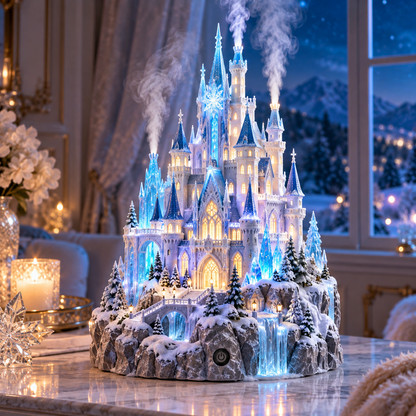 🔥LAST DAY 49% OFF🏰✨ Fairytale Castle Humidifier – Magical Mist, Glowing Windows & Storybook Home Decor