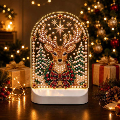 Pearl-luster Santa Claus Desktop Ornament
