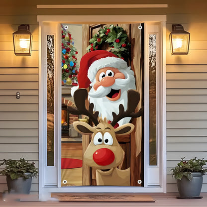 🎄🎅 2026 Festive Christmas Door Cover