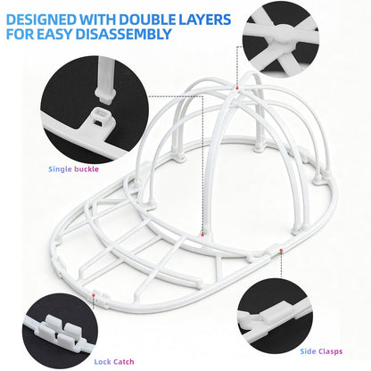 PP Hat Washer Cage with Adjustable Shaper