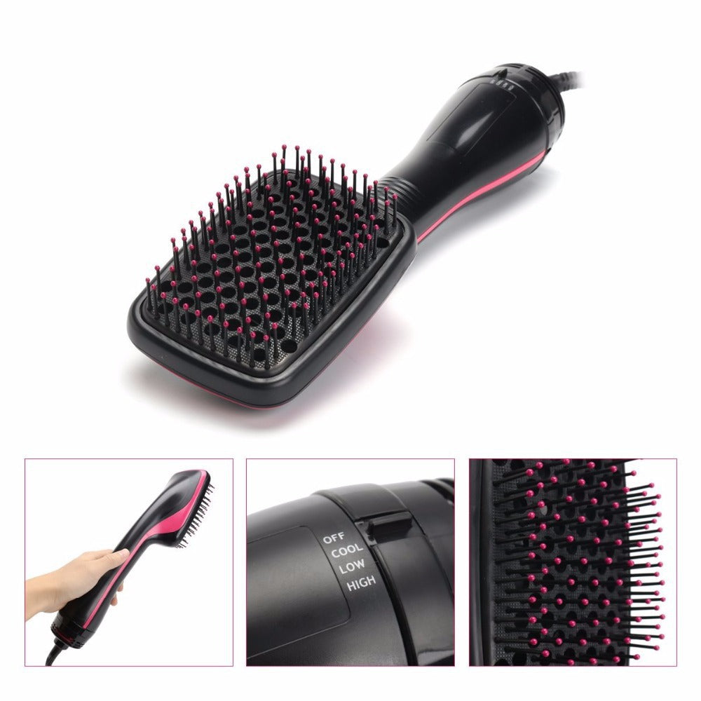 3 in 1 Comfort Comb Design Multifunctional Hair Dryer, Fast Drying Hair Styling Tool, Hairdressing Comb Hot Air Brush, Makeup Products, Hair Straightener Comb