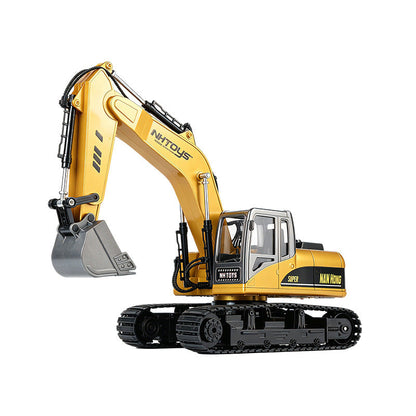 🔥 Limited Time 50% OFF🚜 1:14 RC Crawler Excavator – Alloy Bucket, Mist, Lights & Sound
