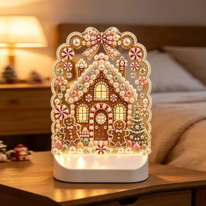 Pearl-luster Santa Claus Desktop Ornament