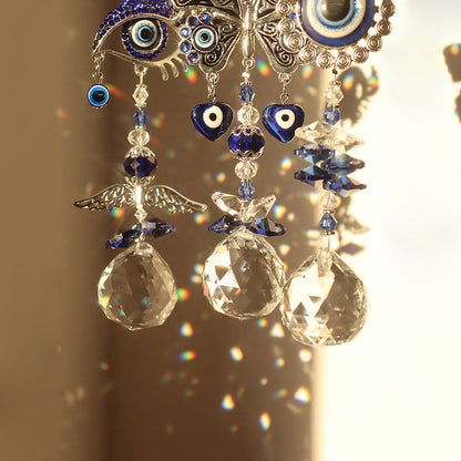 😈👁️Bohemian Style Crystal Light Catcher Decor
