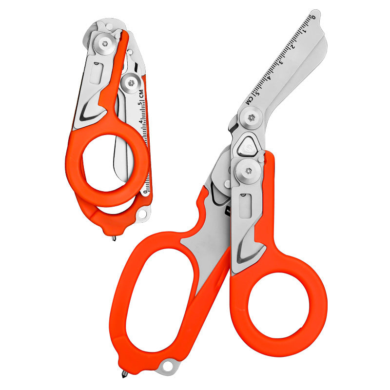 8-in-1 Tactical Folding Scissors
