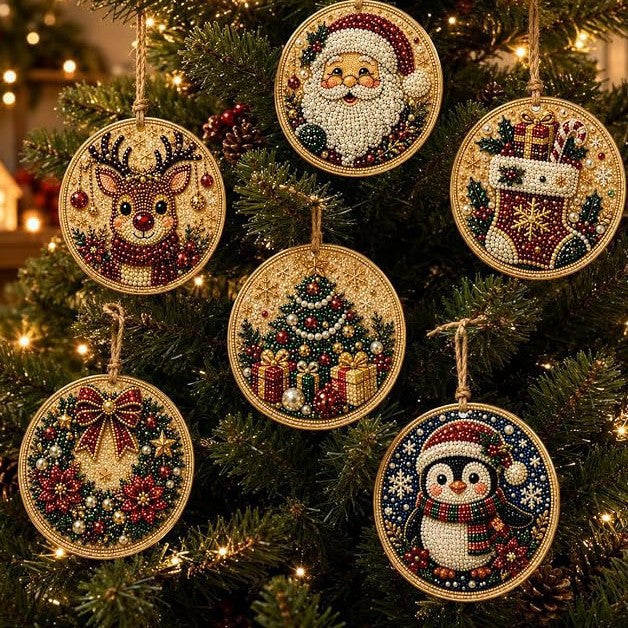 Christmas Bead Magic™ DIY Ornament Kit – Handmade Holiday Tree Decorations