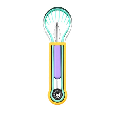 ✨ Elevate Your Fruit Preparation Game—The 3-in-1 Multi-Function Melon Ball Scoop & Carving Knife Set! ✨