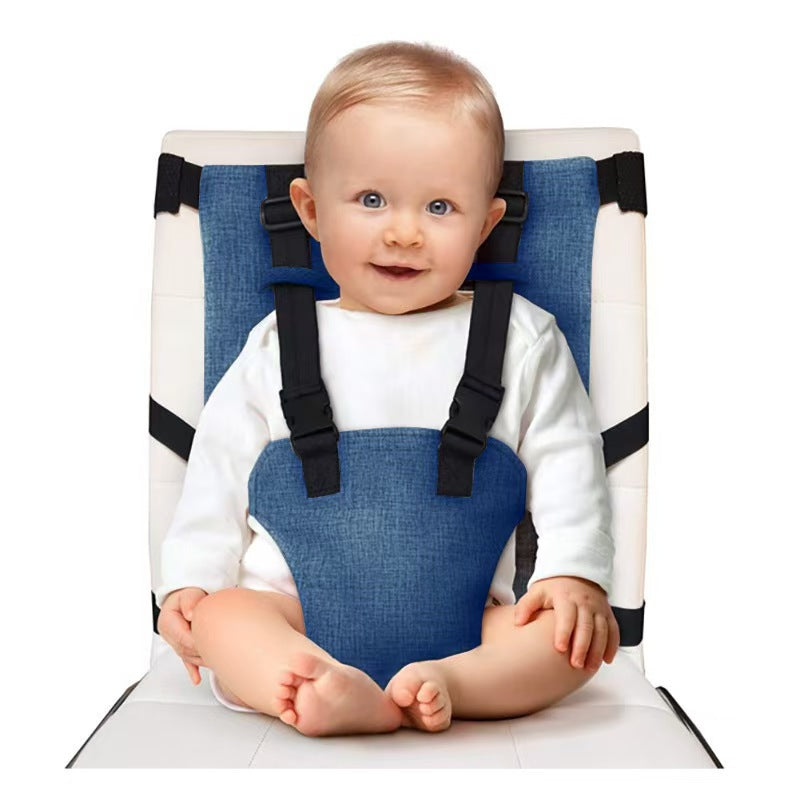 👶Baby Chair Harness Strap – 5-Point Safety & Travel-Ready Design