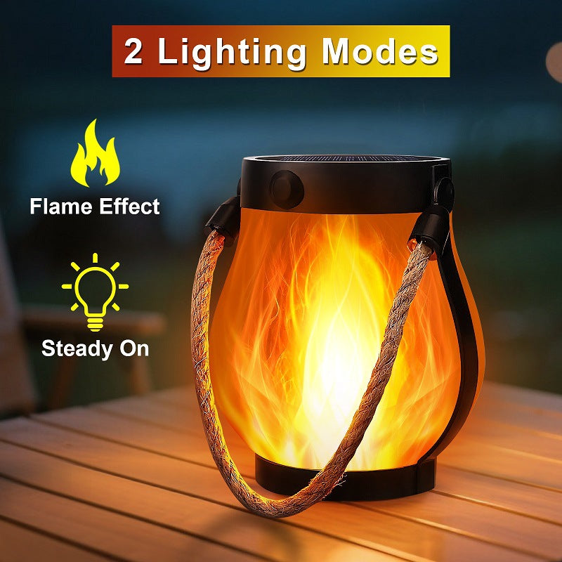 🔥Solar Flame Effect Lantern