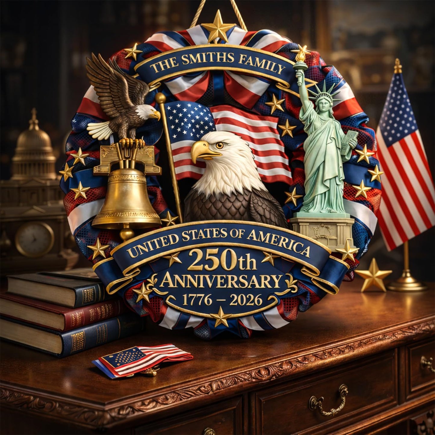 🔥LAST DAY 50% OFF - ❤️250th Anniversary Wooden Signboard