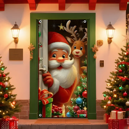 🎄🎅 2026 Festive Christmas Door Cover