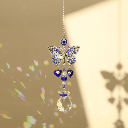 😈👁️Bohemian Style Crystal Light Catcher Decor