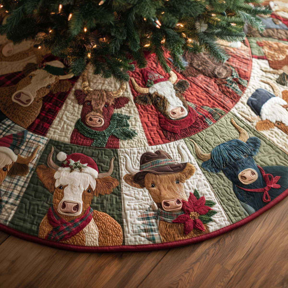 🎄✨ Christmas Special –🎅3D Optical Illusion Christmas Tree Skirt