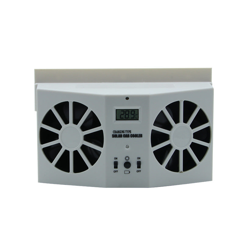Solar Powered Car Radiator-ventilating fan