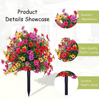 💐Weatherproof & No-Fade Outdoor Hanging Flowers