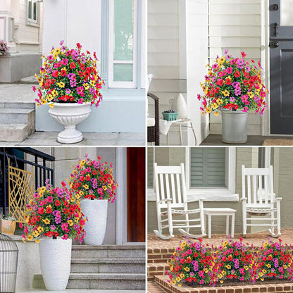 💐Weatherproof & No-Fade Outdoor Hanging Flowers