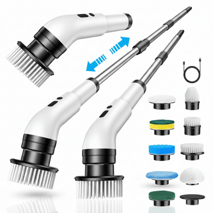 ⚡55% OFF TODAY——9-in-1 Electric Scrubber