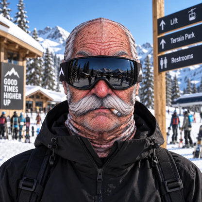 🔥Last Day 50% OFF-😂 Funny Old Man Ski Mask