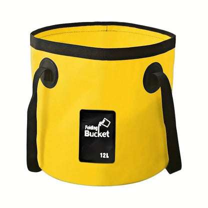 Portable Foldable Water Bucket - Perfect for Fishing, Camping, Traveling!!