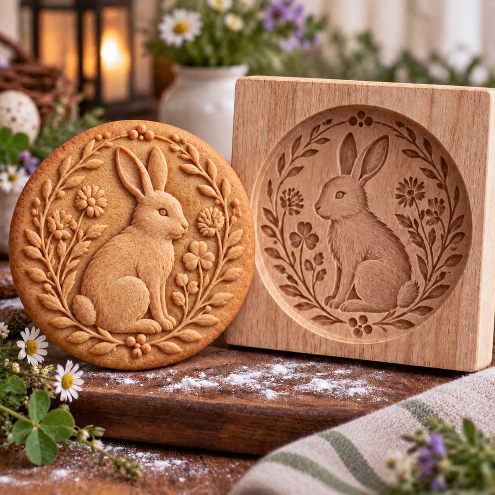 Rabbit Woodland Animal Cookie Mold