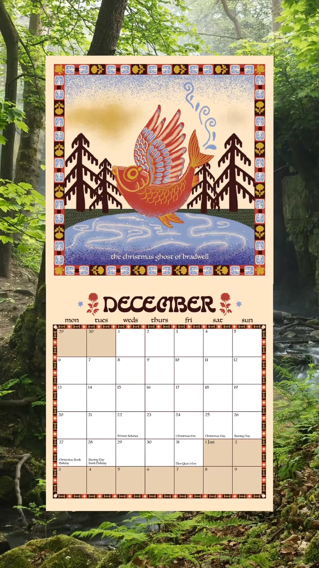 FOLKTALES WITHIN THE PEAK DISTRICT CALENDAR 2027