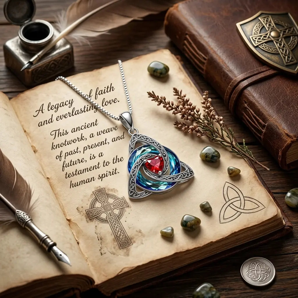 Celtic Trinity Knot jewelry meaning and heritage
