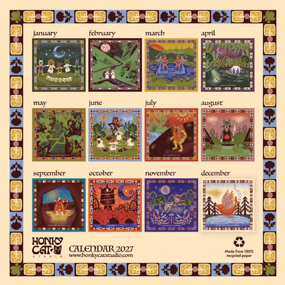 FOLKTALES WITHIN THE PEAK DISTRICT CALENDAR 2027