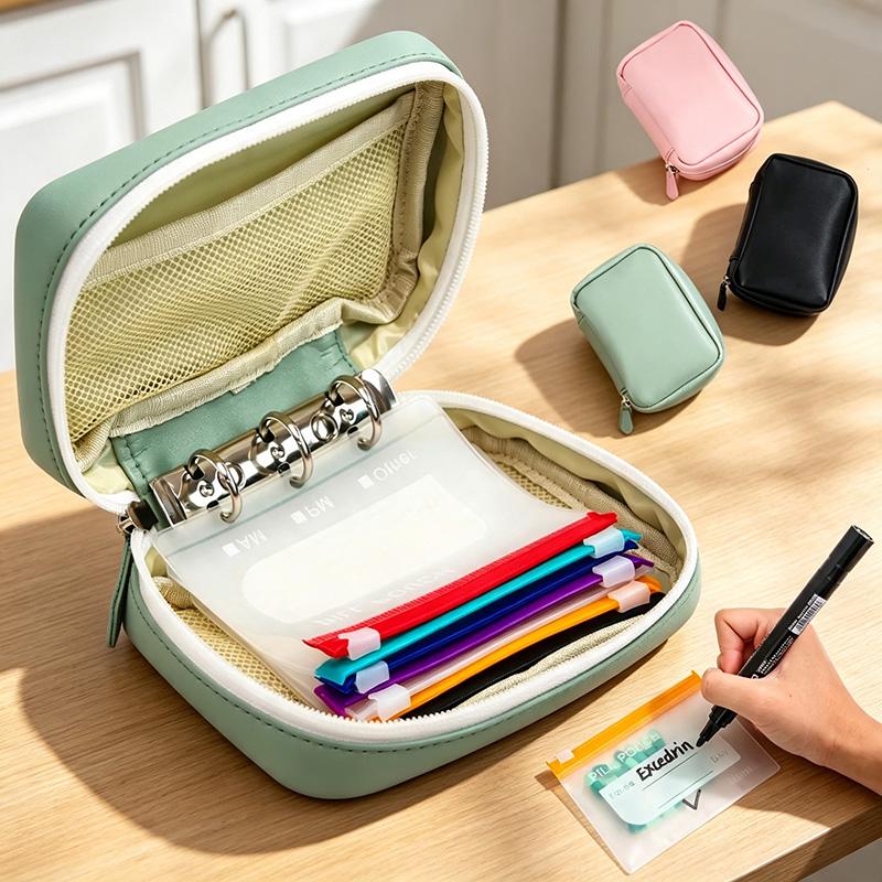 💊A8 Waterproof Pill Pouch Set – 7 to 14 Days of Meds & Vitamins💧Waterproof & Crush-Resistant Shell