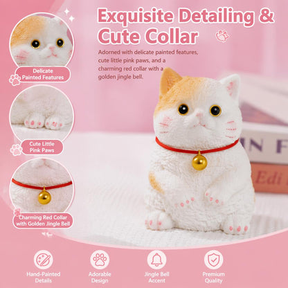 🎨🐾Soft and Cuddly Cat – Stress-Relief Squeezable Toy