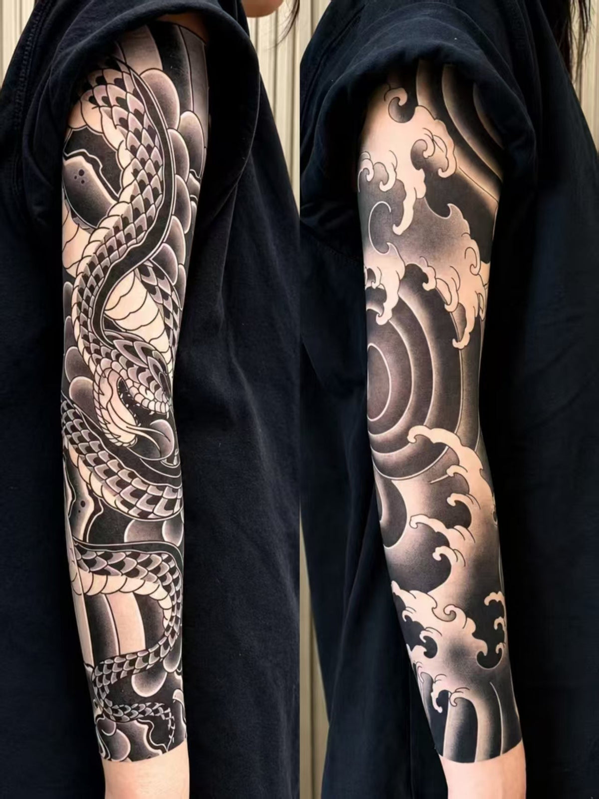 🖤 UV Protection Tattoo Arm Sleeves for a Cool Streetwear Look 🔥