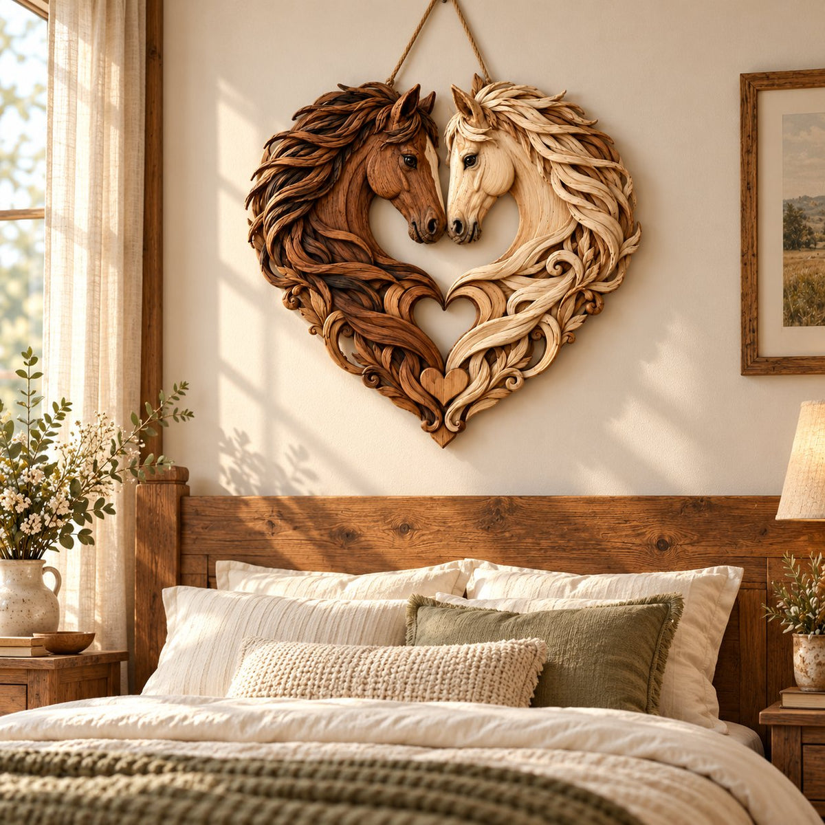 Rustic Farmhouse Horse Décor