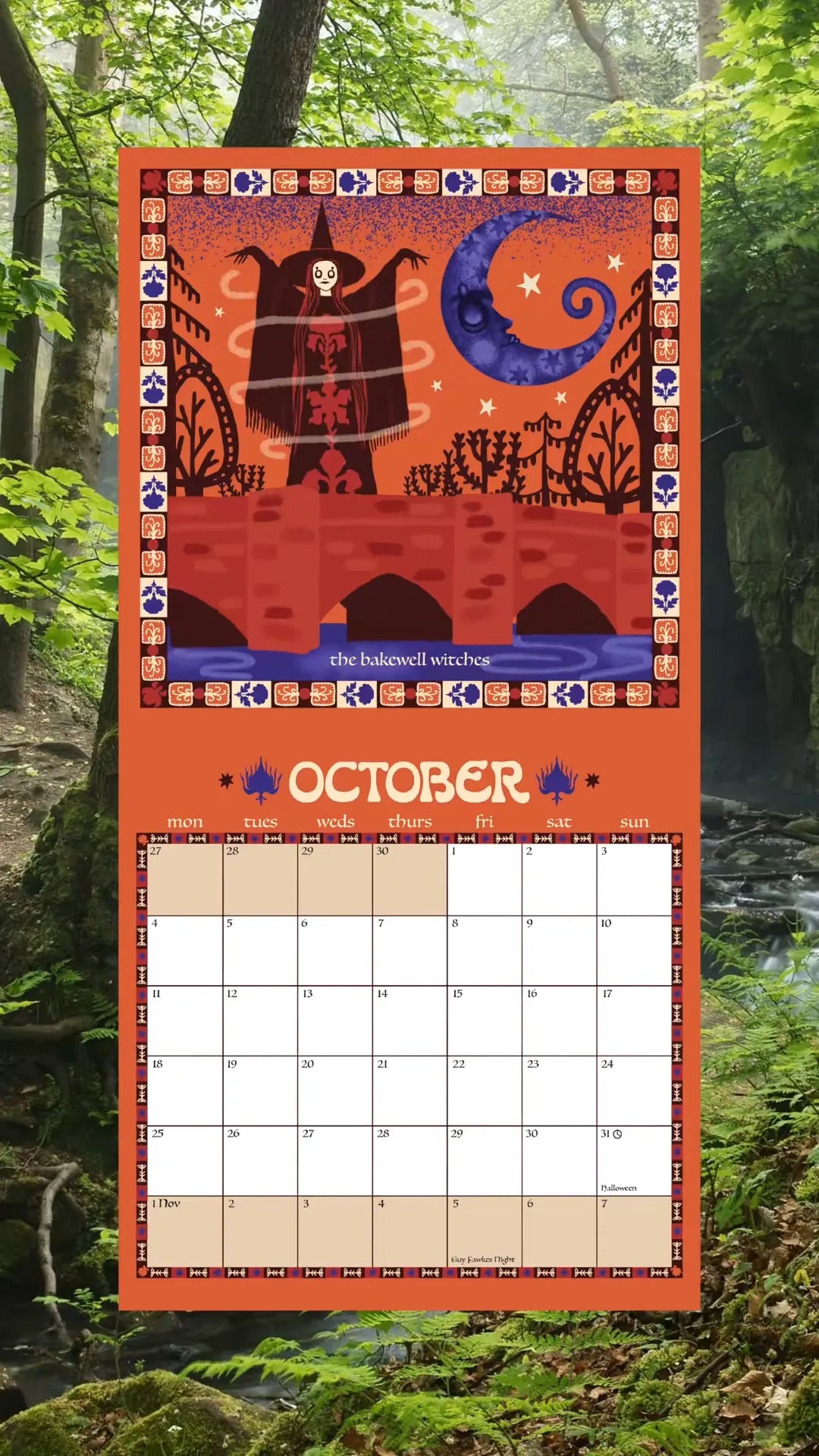 FOLKTALES WITHIN THE PEAK DISTRICT CALENDAR 2027