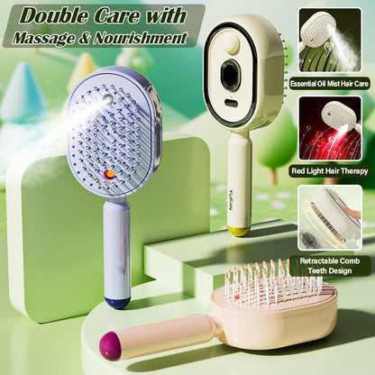 🔥LAST DAY 50% OFF - 💆2026 Electric Steaming Massage Hair Care Brush