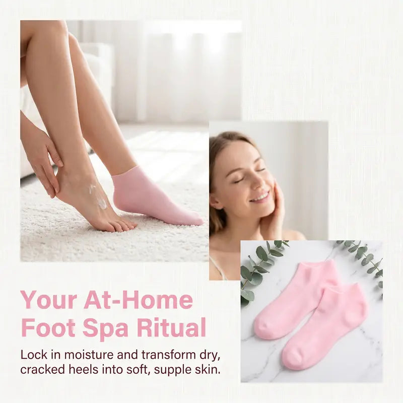 Silicone Protective Moisturizing Foot Socks for Foot Care