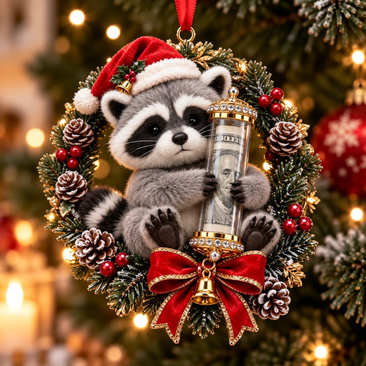 🎄 💵 Christmas Cash Gift Ornament -  ✨A Fun Way to Give Money This Christmas