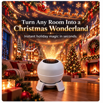 Turn Any Room Into a Christmas Wonderland – Holiday Projection Night Light