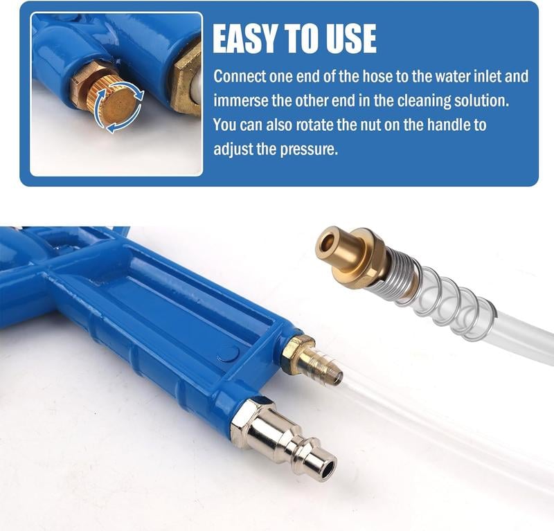 🔥LAST DAY 49% OFF - 🛠️💧High-Pressure Pneumatic Air Blow Gun with Extended Nozzle for Engine & Mechanical Deep Cleaning
