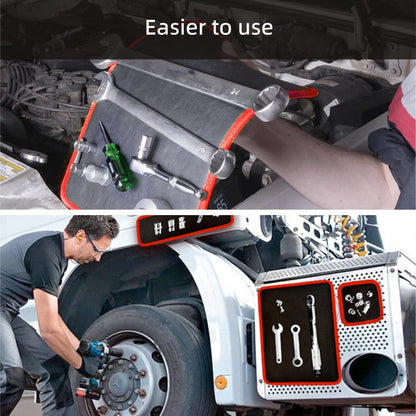 ⚡ Ultra-Strong Magnetic⚡Flexible Magnetic Tool Mat - Ultra-Thin Magnetic Tool Holder, Automotive Body Panels (3 Pack)