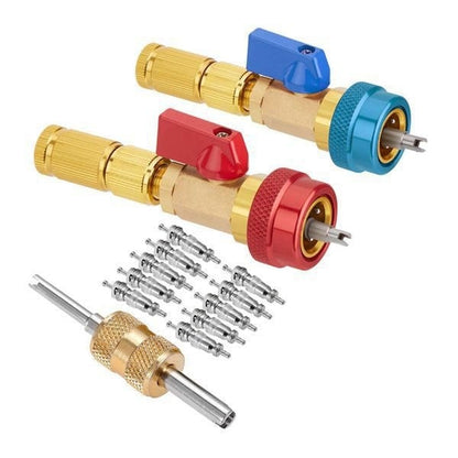 🔥LAST DAY 50% OFF - 🛠️Valve core refrigerant valve core removal tool