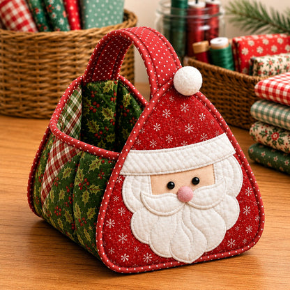 🎄Christmas Character Quilted Carry Basket