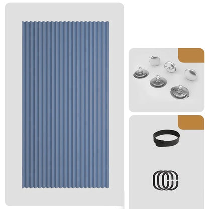 ⭐No-Drill Magnetic Accordion Door Curtain